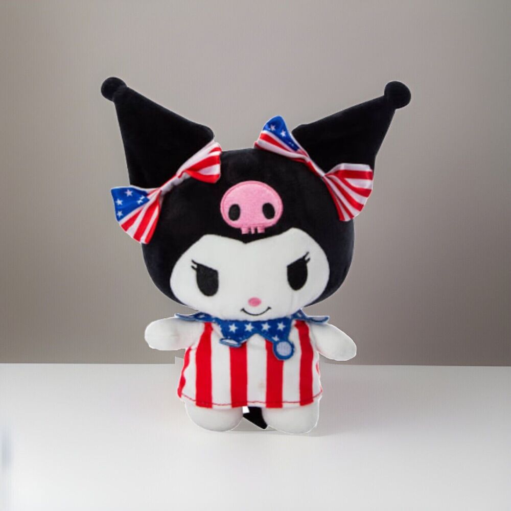 🔥Hello Kitty and Friends Kuromi Plush American Patriotic BNWT🔥